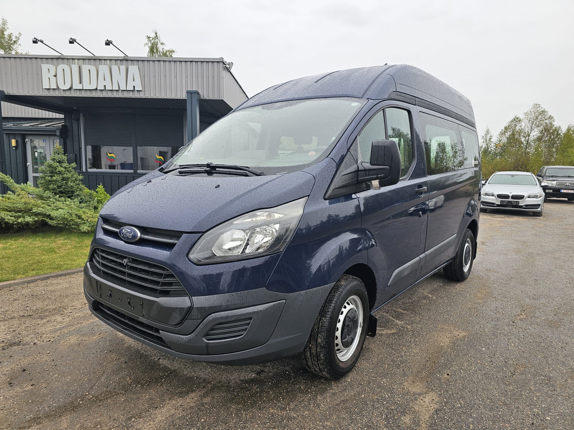 Ford Transit Custom, 2.2 l., keleivinis mikroautobusas, 2014-09/naudoti automobiliai/Roldana